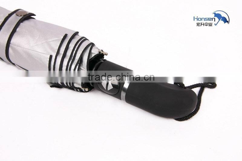 high quality 190T Nylon Fabric Material auto open and auto close umbrella folding umbrella sun protect umbrella