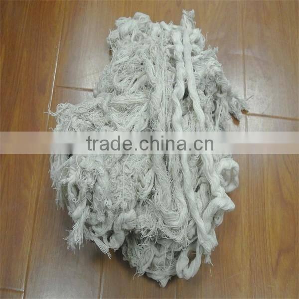 100 Cotton yarn waste use for cleaning