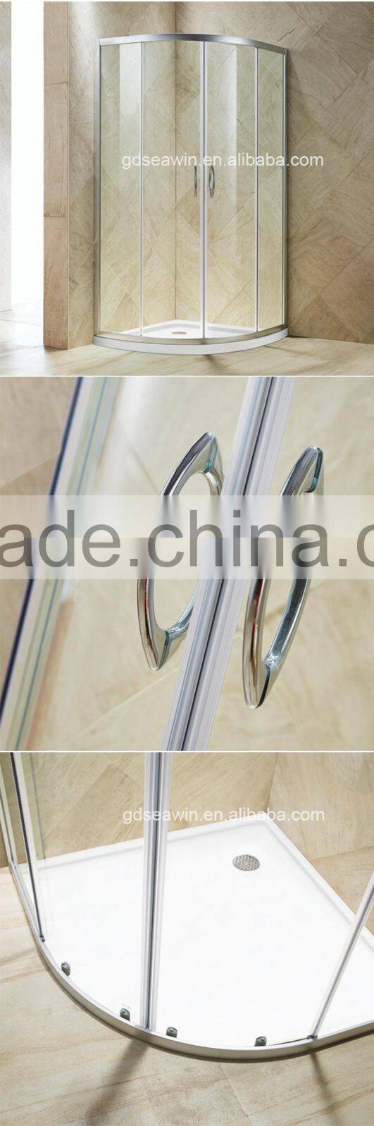 Luxury Shower Door Price for Bifold Glass Shower Door