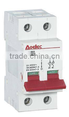 AUT2 with Semko Certificate 20A double pole Main Switch