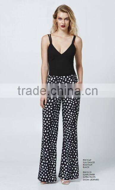 wholesale pants dots print pants ODM pants