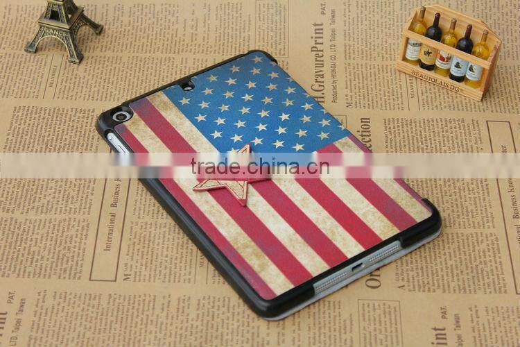 For ipad mini leather Customized Print Cover