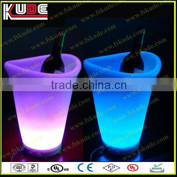led illuminated wine ice bucket/Customized Led Ice Bucket,Plastic Ice Bucket,Acrylic Ice Bucket