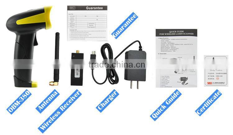 Saints-380 Micro RS232/PS2/USB Barcode Scanner,barcode gun scanner reader scan guns