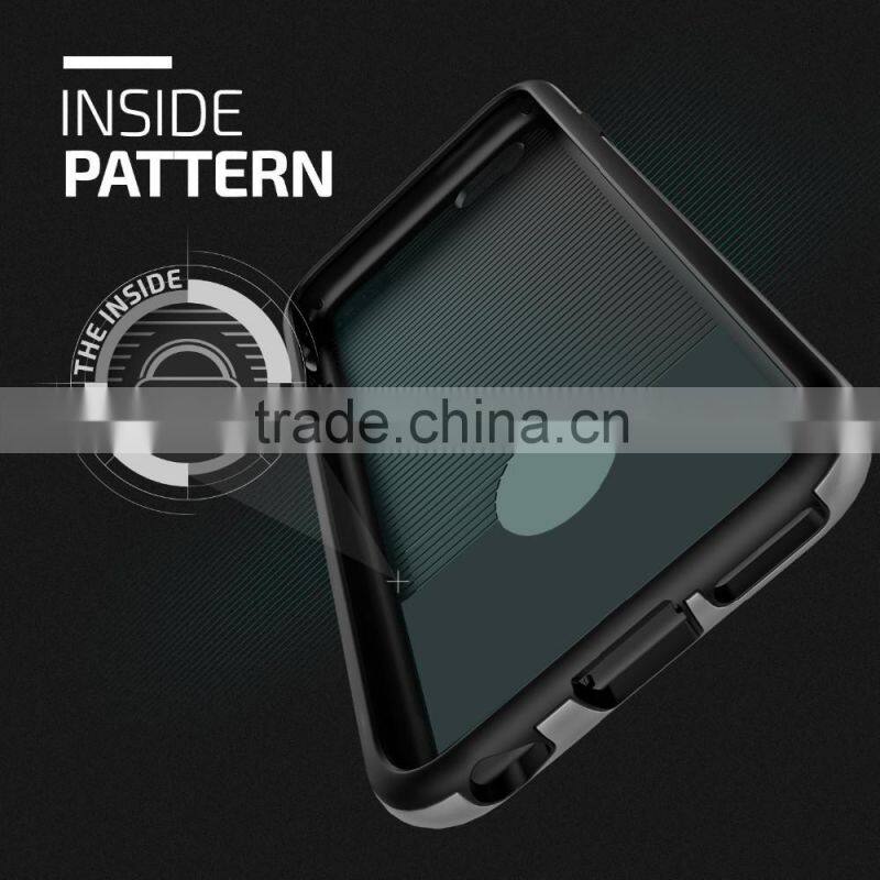 C&T Dual Layer Shockproof Tough Brushed Hybrid Armor Rubber TPU Protective Case For LG G5