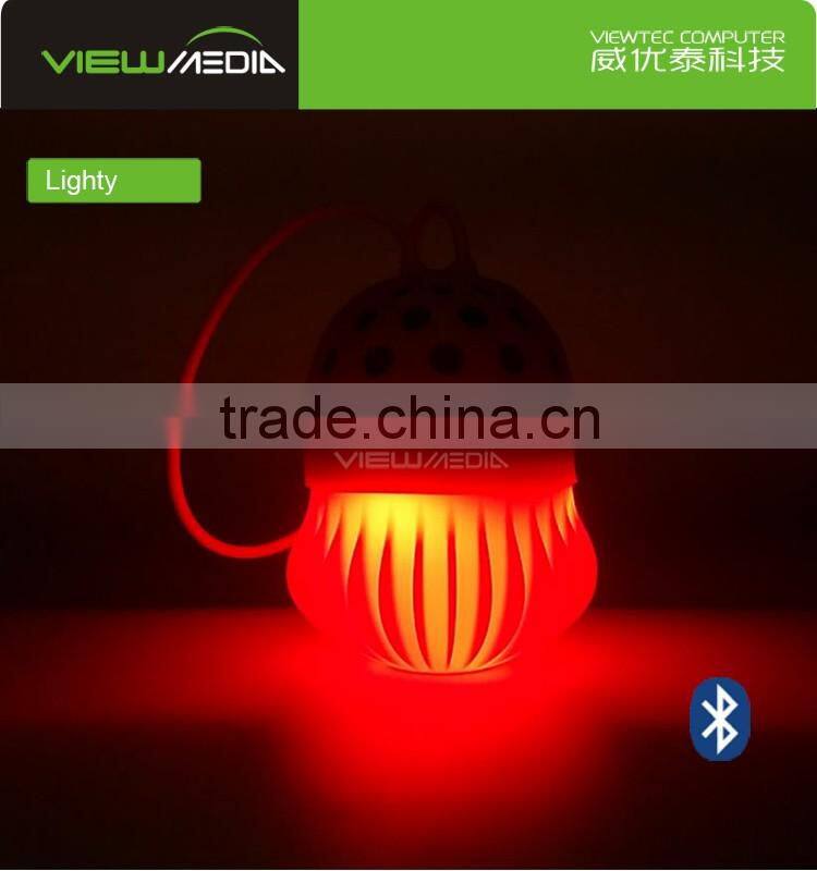 Viewtec lighty bluetooth led speaker for Computer
