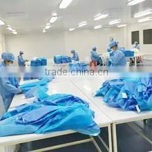 Disposable PP+PE Isolation Gown/Surgical Gown