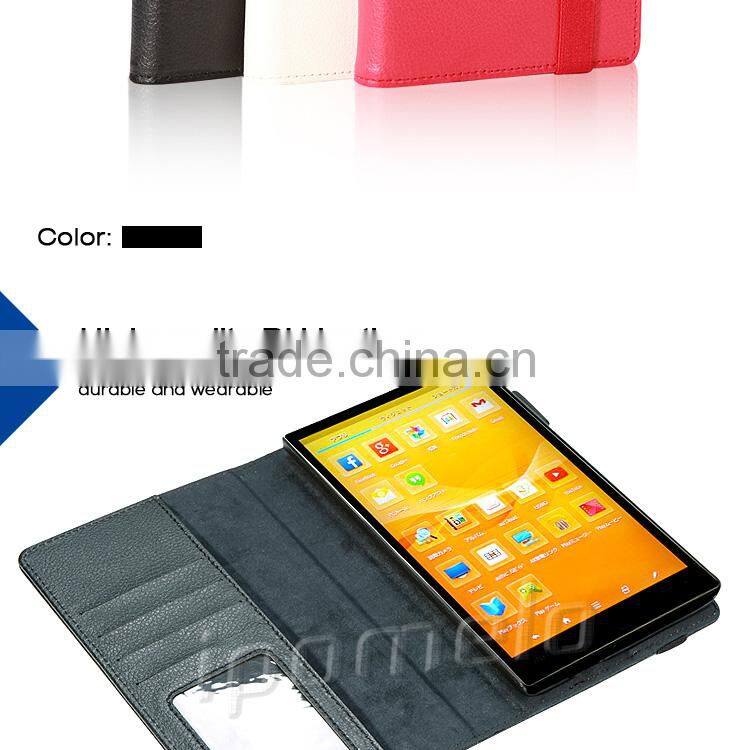 Most selling product in alibaba tablet case for Sharp AQUOS PAD SH-06F