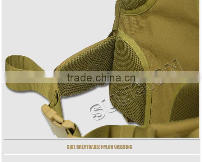 1000D Cordura or Nylon fabric Tactical Backpack ISO/SGS