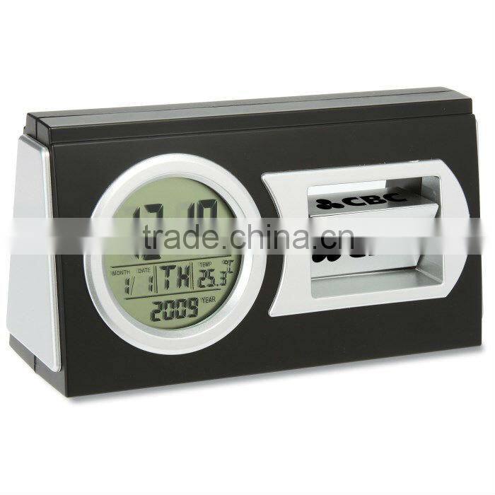 Revolving Logo Desk Clock