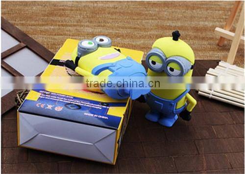 2015 NEW ARRIVAL Christmas gifts cartoon power bank 5200mah with high quality
