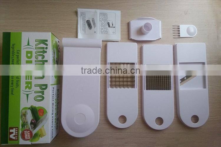 Magic chopper vegetable slicer dicer with container