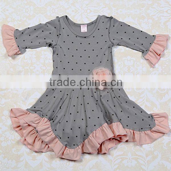 2015 autumn Thanksgiving Girls cotton persnickety, Giggle Moon remake outfits