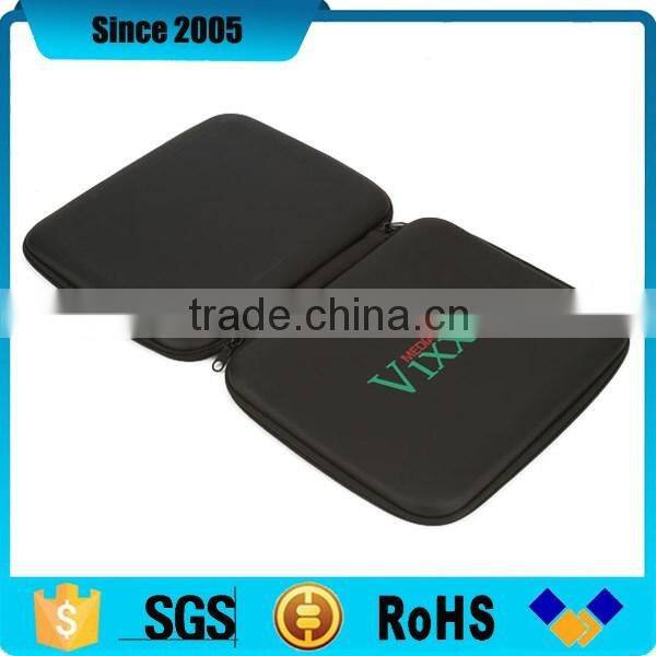 2016 black PU square eva empty tool case box pouch