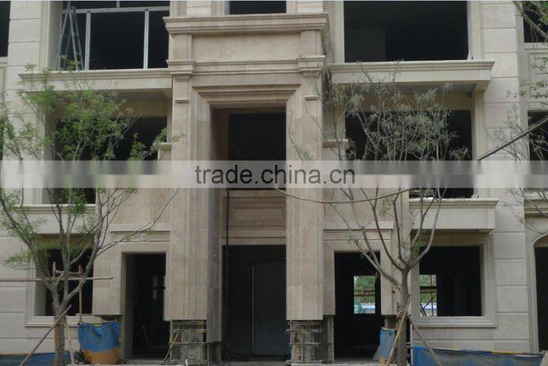 Bank building facade decoration limestone exterior wall designs