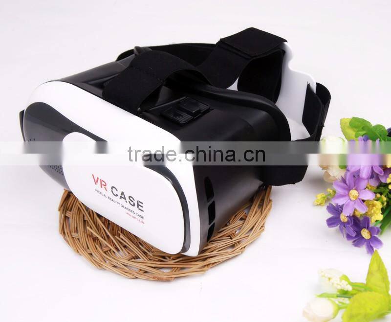 VR BOX Virtual reality headset 3D Glasses VR Google Cardboard Glasses For iPhone For Samsung 3D Video Glasses+Game Controller
