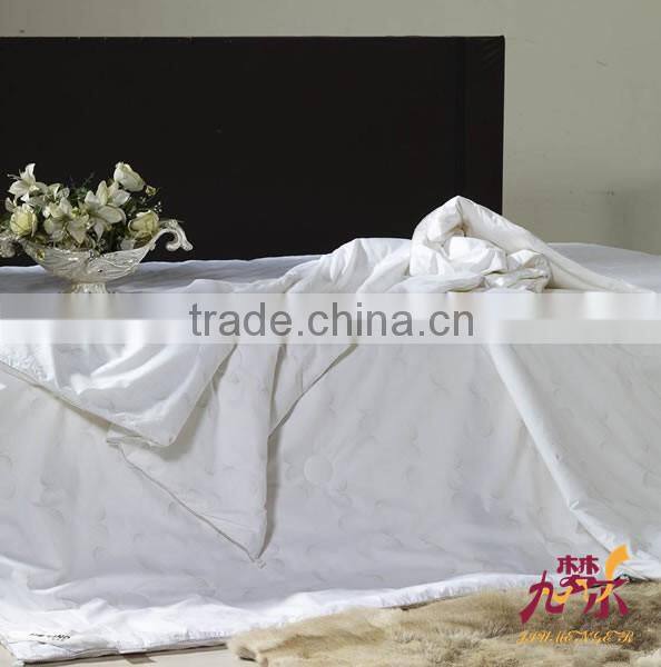 100% handmade Cotton Duvet Shell Natural silk Comforter for export