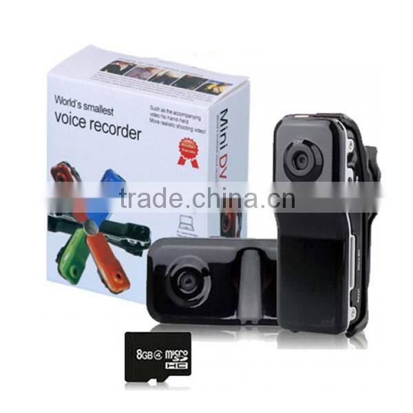 30FPS 720x480 Mini DV DVR Sports Video Camera Sports hidden Camera MD80