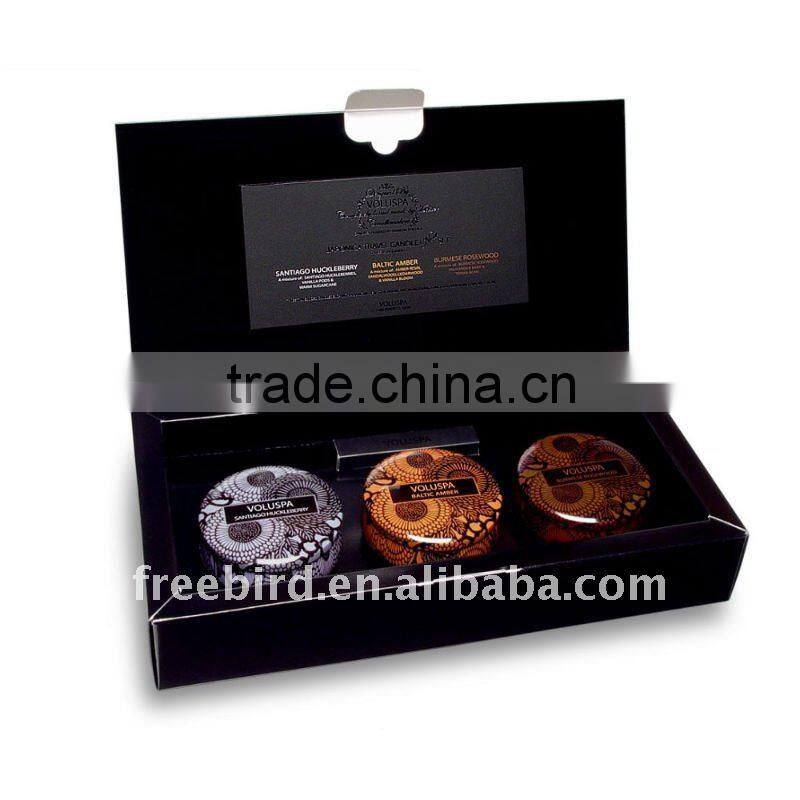 Luxury Scented Pure Soy Wax Tin Candle for Christmas