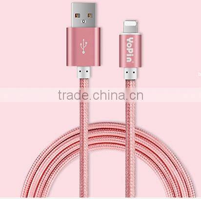 Aluminum alloy nylon weave cable