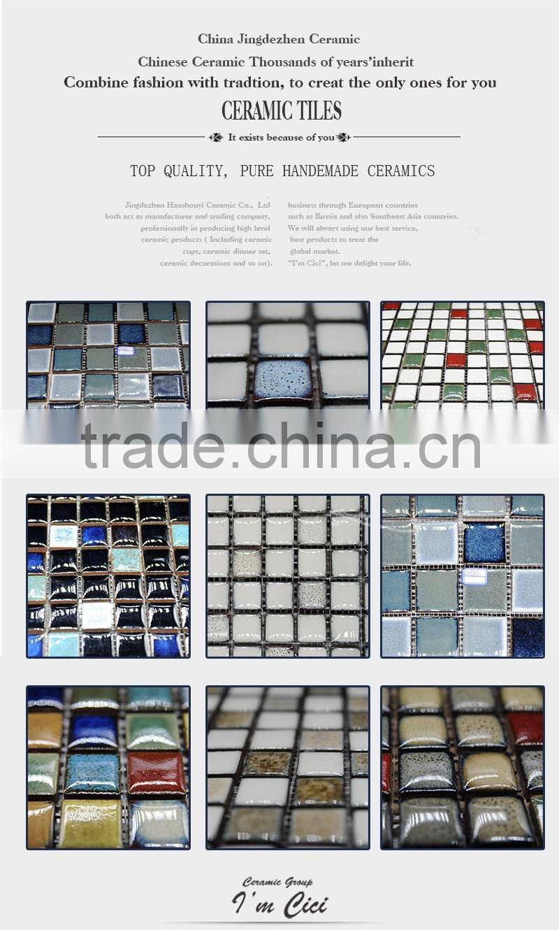 Modern design art mosaic home decor mosaic tile