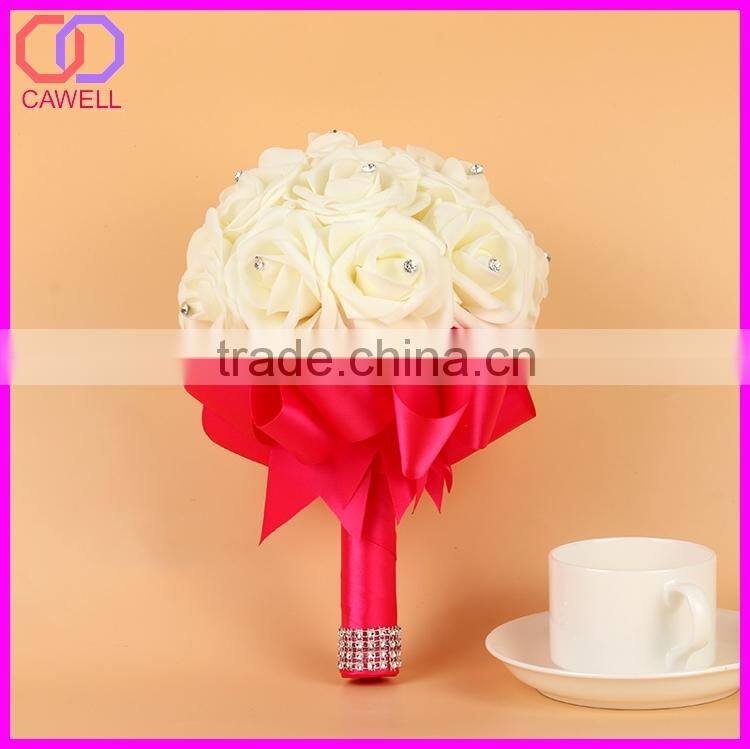 Fashion decoration new design handmade wedding bouquet bride flower