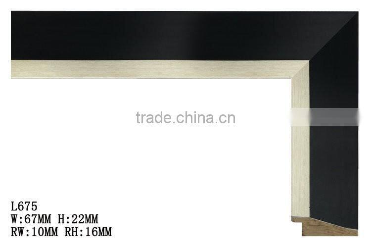 Hot selling W68MM H37MM pine mdf frame wood frame moulding