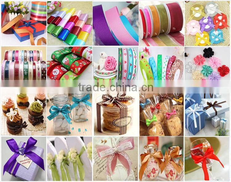 2016 Fancy gift ribbon bows Assorted colors metallic star bow for christmas decoration