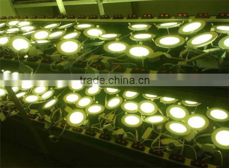 alibaba express 6inch aluminum smd 2835 led panel downlight 12w
