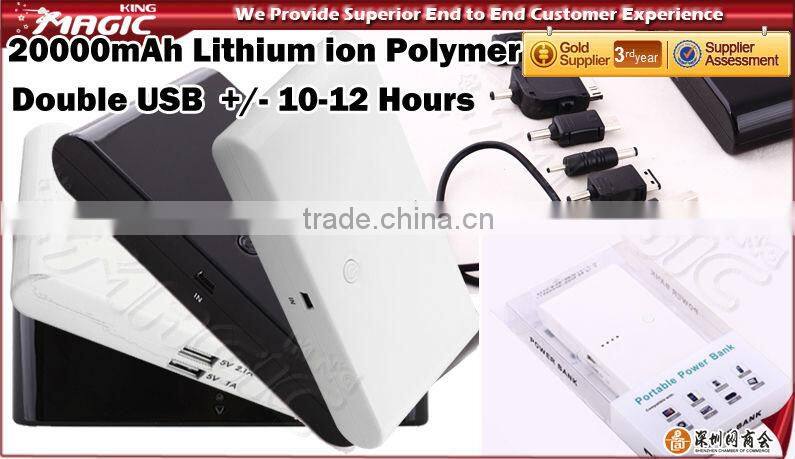 Hot long march mobile output double usb power bank