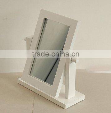 Fashion design wooden table mirror
