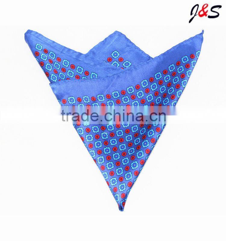 2015 the latest design custom 100% silk hankies WPF191