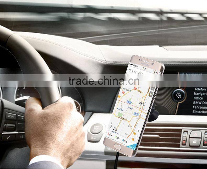 QI Car Holder Wireless Charger Charing Pad for iPhone6 6s Plus Samsung s5 s6 Nokia Lumia LG Nexus Univesal Wireless Charger
