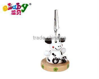 wooden cattle memo clip
