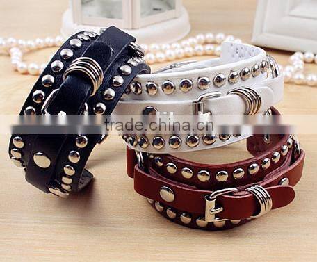 fashion leather bracelet