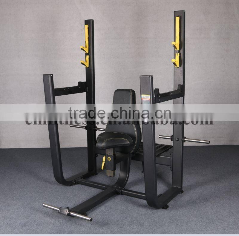 olympic seated bench body stretch bench