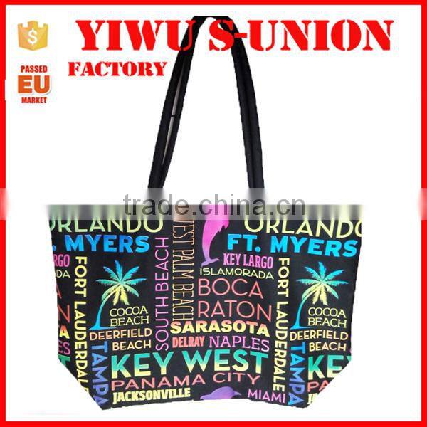 Promotional tote beach bag,promotional beach bag
