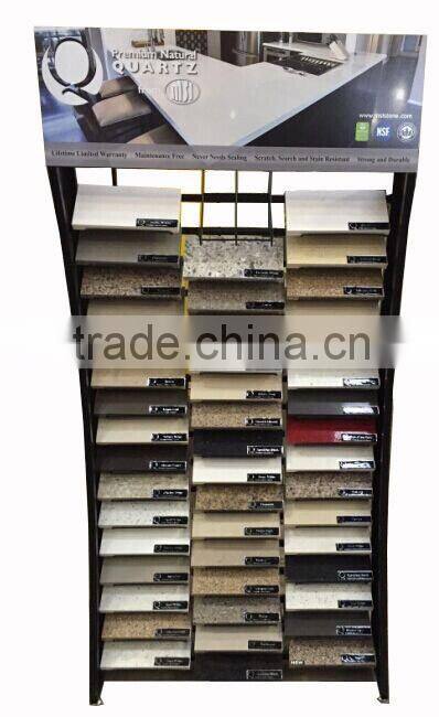 SR516 Metal Floor Free Display Stand for MSI Stone