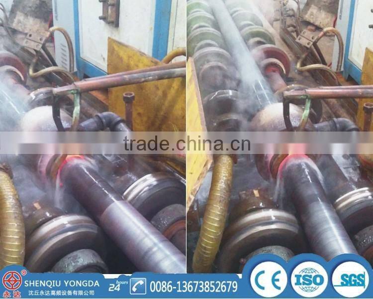 Auto feeding steel bars induction forging furnace