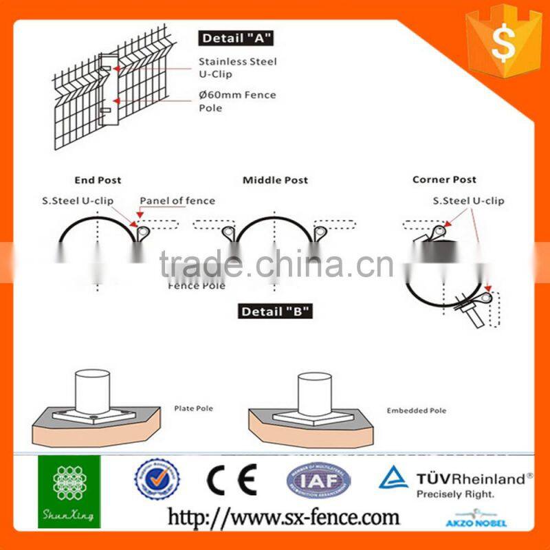 Used metal fencing posts