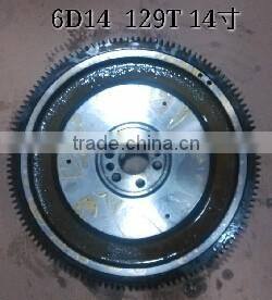 13450-4210 auto engine flywheel with fly wheel ring gear for HINO 700 E13C E13CT