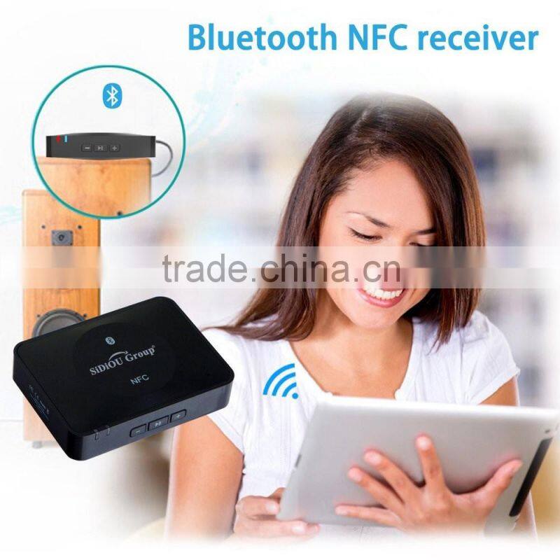 Sidiou Group Bluetooth Audio Receiver, NFC Enabled Bluetooth 3.0 Wireless Audio Adapter 3.5mm/ RCA Stereo Output