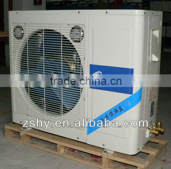 Supermarket glass door freezer (cold room)