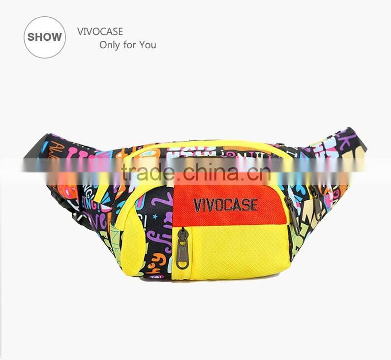 Sports waist bags outdoor running bag lady makeup waist sports bag
