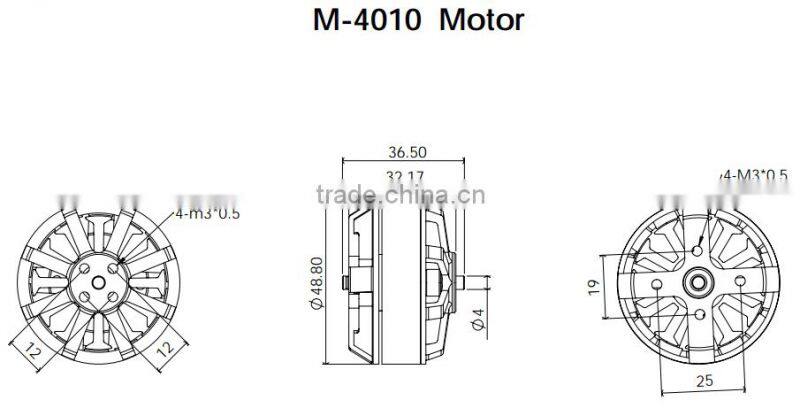 Scorpion MII-4010-400KV Motor for Multicopter
