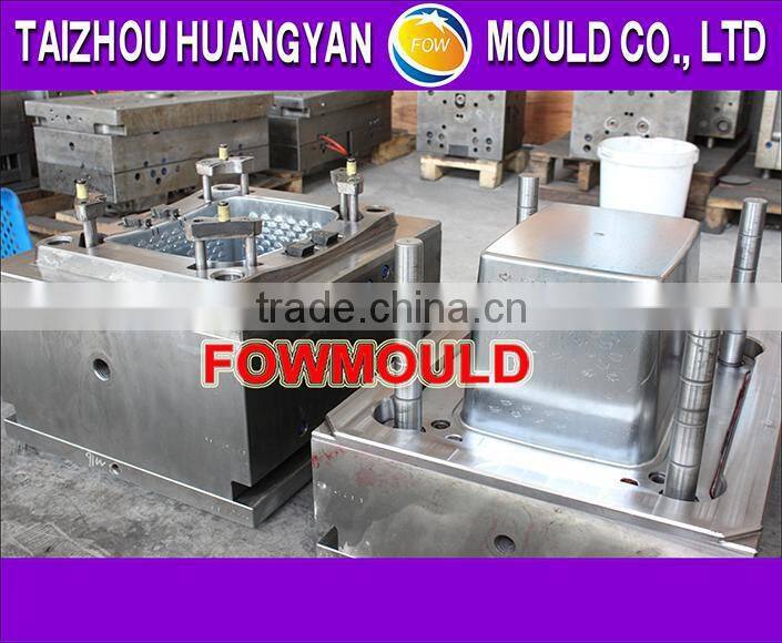 plastic shopping basket injection mould