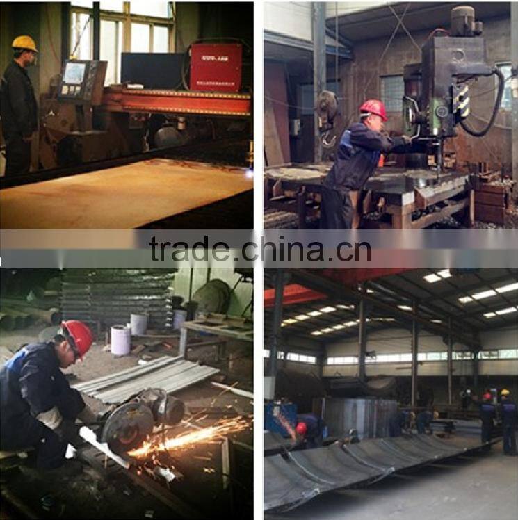 50T Horizontal Cement Silo for Concrete Batching Plant, Concrete Silo