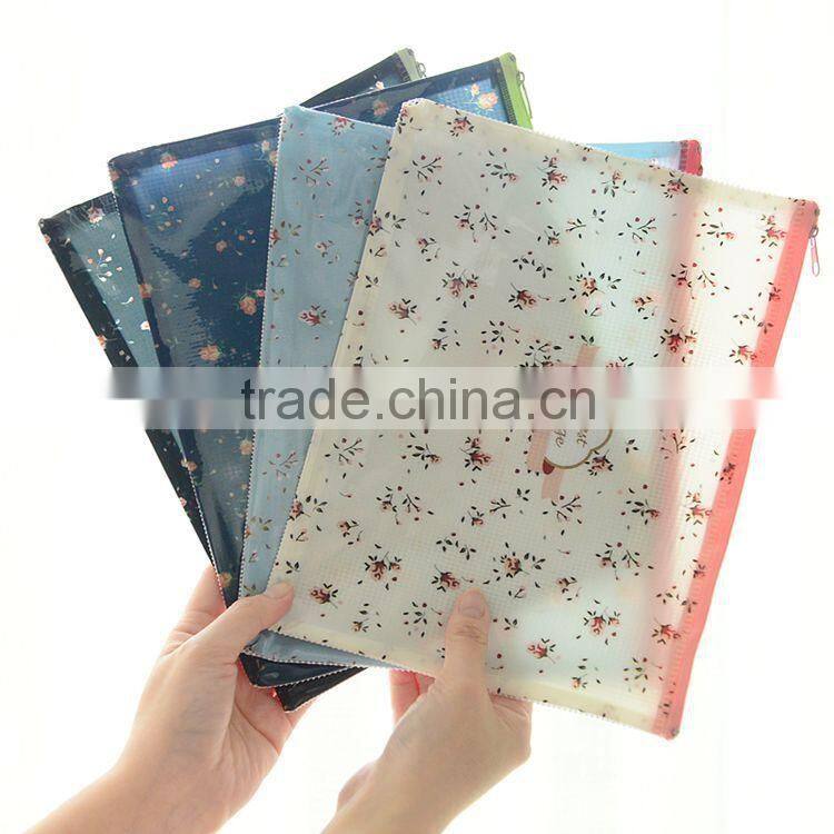 wholesale pvc waterproof pattern unbranded eva Pencil case with pastoral style for teenagers