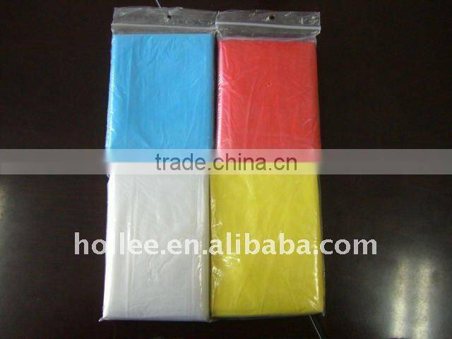 Advertising adult emergency poncho