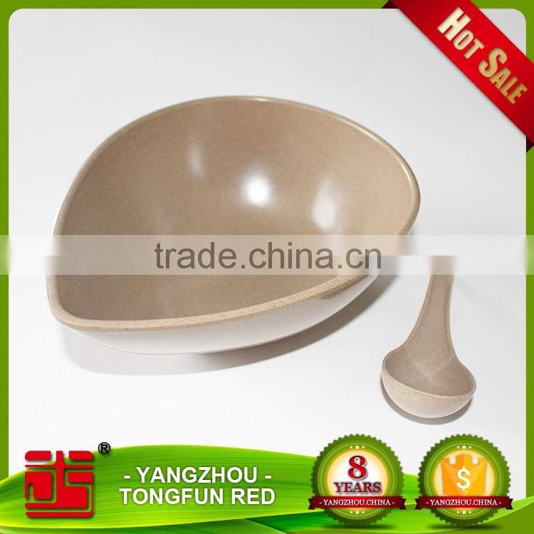 2016 fashionable high quality rice husk dinnerware manufacturer